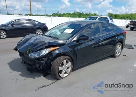 2012 Hyundai Elantra Gls from USA, damaged, VIN 5NPDH4AE0CH125728